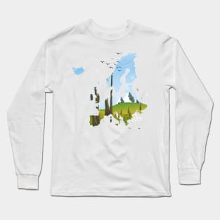 Europe Long Sleeve T-Shirt